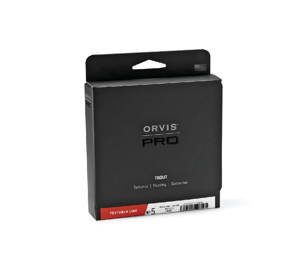 Die neue Pro Fliegenschnur von ORVIS werden in einer sehr hochwertigen Verpackung geliefert. In dieser steckt der neue Meilenstein der ORVIS Fliegenschnur-Technologie!
