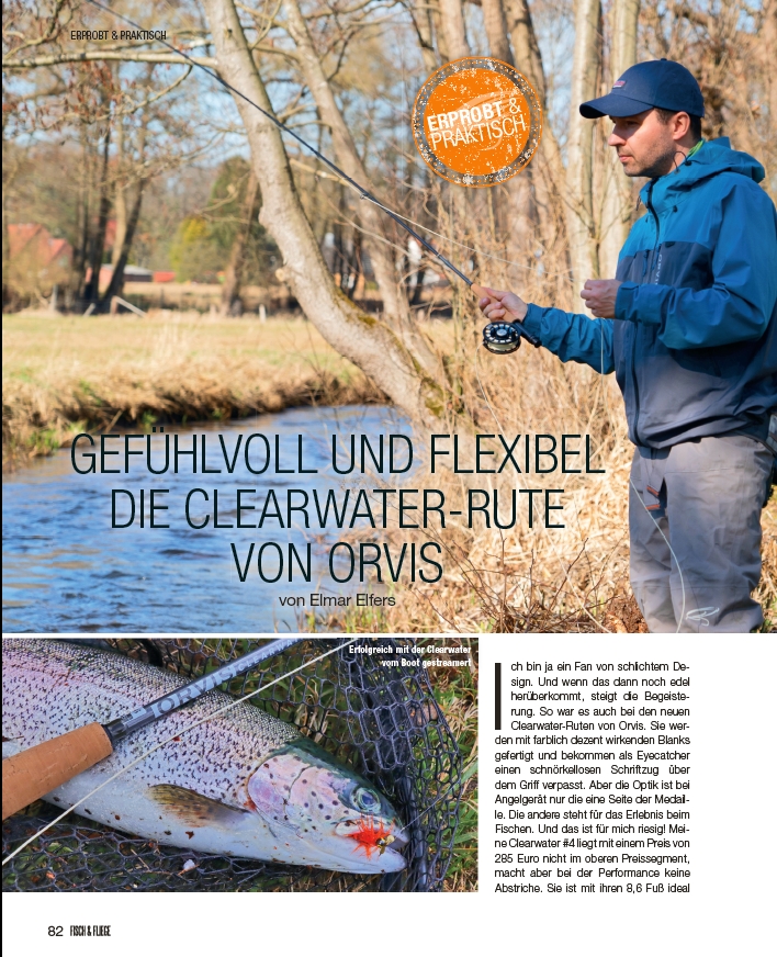 Orvis-Clearwater-Fliegenrute-FischundFliege